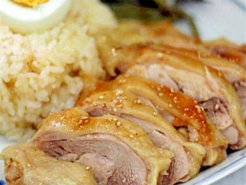 焼肉のタレでバーベキューチキンライス